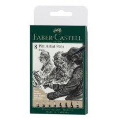 Faber-Castell 167158 viltpliiats Must 1 tk