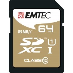 Emtec ECMSD64GXC10GP atminties kortelė 64 GB SDXC Klasės 10
