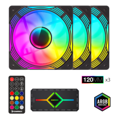 Вентилятор для корпуса Gamemax | KF300 BK |