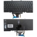 Keyboard DELL Latitude 5400, 5401, 5410, 5411, with backlight and trackpoint, US