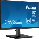 iiyama ProLite XU2292HSU-B6 PC lamekuvar 54,6 cm (21.5") 1920 x 1080 pikslit Full HD LED Must iiyama ProLite XU2292HSU-B6 PC lamekuvar 54,6 cm (21.5") 1920 x 1080 pikslit Full HD LED Must