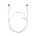 Deltaco IPLH-1005 USB kabelis USB 2.0 0,5 m USB C Balts Deltaco IPLH-1005 USB kabelis USB 2.0 0,5 m USB C Balts
