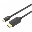 UNITEK Y-C611BK DisplayPort кабель 2 m Mini DisplayPort Черный
