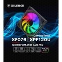 Xilence Gaming Series XPF120U.ARGB Kompiuterio korpusui Ventiliatorius 12 cm Juoda 1 vnt Xilence Gaming Series XPF120U.ARGB Kompiuterio korpusui Ventiliatorius 12 cm Juoda 1 vnt