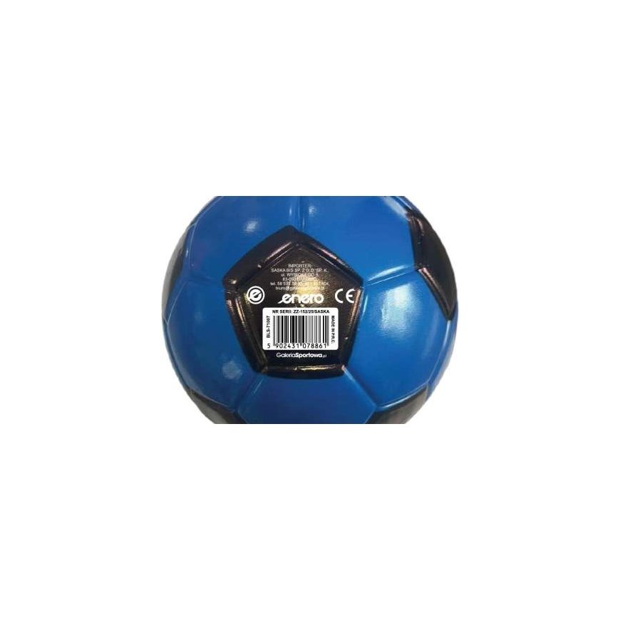 January Blue-Black Foam Ball, 15 cm