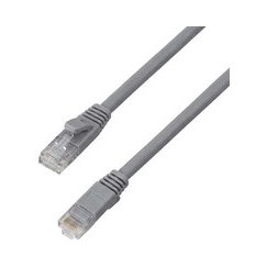 Spacetronik RJ45 CAT 6a U/UTP AWG32 plakanšējo pelēko kabeli 3 m