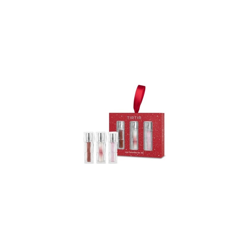 Tirtir Lip Tint Trio Holiday Edition Lūpablizgi Kingituskomplekt