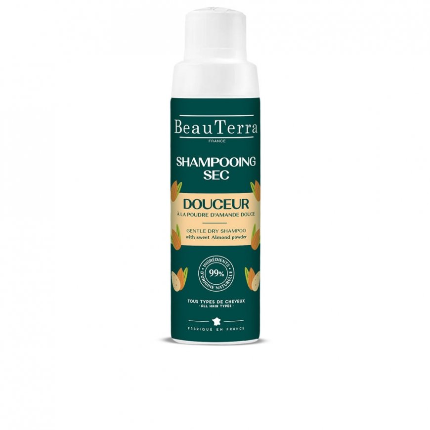 Beauterra SHAMPOOING SOIN gentle dry Shampoo pack 2 x 50 gr