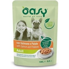 Oasy Ribadestusega Täiskasvanud Lõhe/Kartulid 100g