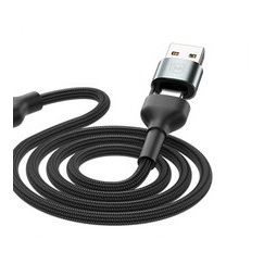 3MK Hyper Cable N-SERIES USB-C на USB-C 3м PD 3.0 QC 3.0 20В/3А 60Вт черный