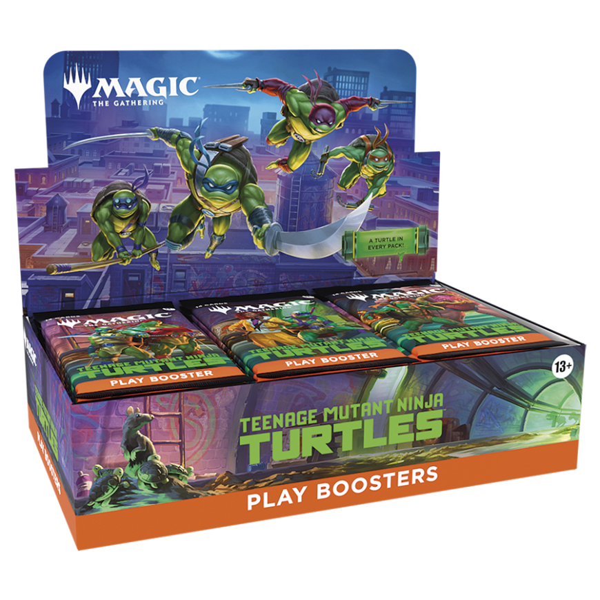 Magic The Gathering MTG - Tīņu Mutantu Nindzjas Bruņinieki - Spēles Booster Kaste – 2