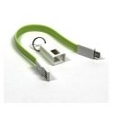 Hismart Silikoninis kabelis USB Type-C - Type-C, 60W (baltas, 2m)