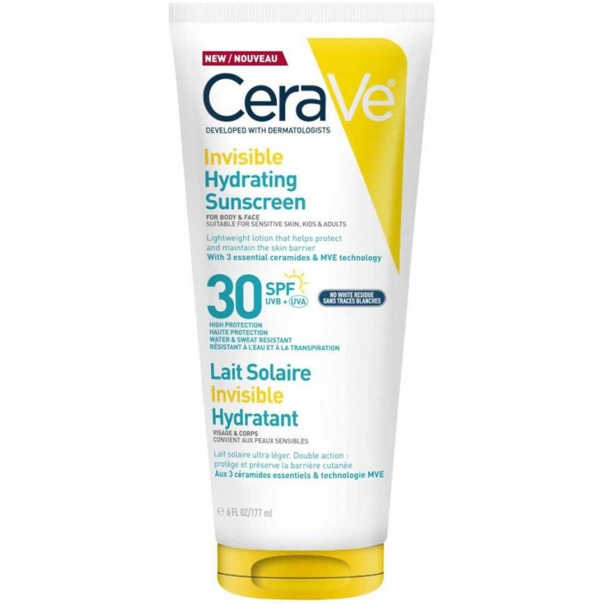 CeraVe Invisible Hydrating Protective Lotion SPF