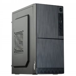 Akyga AK35BK tietokonekotelo Micro Tower musta