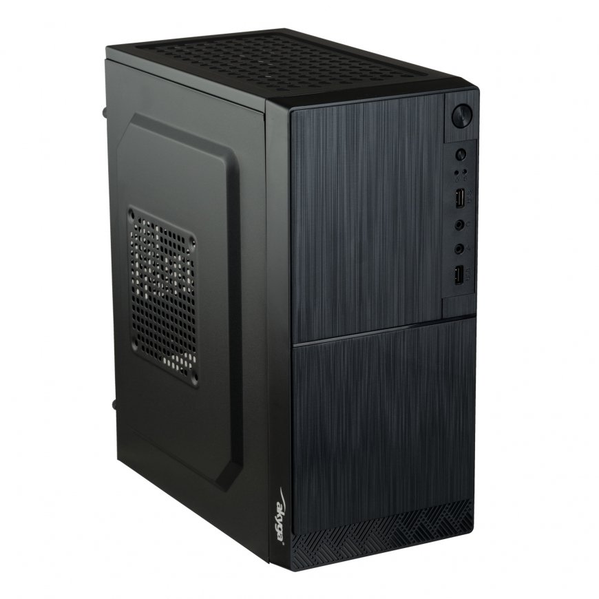 Akyga AK35BK datoru korpuss & statnis Micro Tower Melns – 2