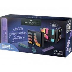 Faber-Castell 254603 marķieris 16 pcs Kalta uzgalis Metālisks, Daudzkrāsains, Pastel