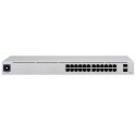 Ubiquiti UniFi USW-24 tīkla pārslēgs Vadīts L2 Gigabit Ethernet (10/100/1000) Sudrabs Ubiquiti UniFi USW-24 tīkla pārslēgs Vadīts L2 Gigabit Ethernet (10/100/1000) Sudrabs