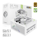 Gamemax PSU | GX PRO 1050G WH | 1050 W | Kulta | Täysin modulaarinen |