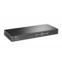 TP-Link TL-SG1016 verkkokytkin Hallitsematon Gigabit Ethernet (10/100/1000) 1U musta TP-Link TL-SG1016 verkkokytkin Hallitsematon Gigabit Ethernet (10/100/1000) 1U musta