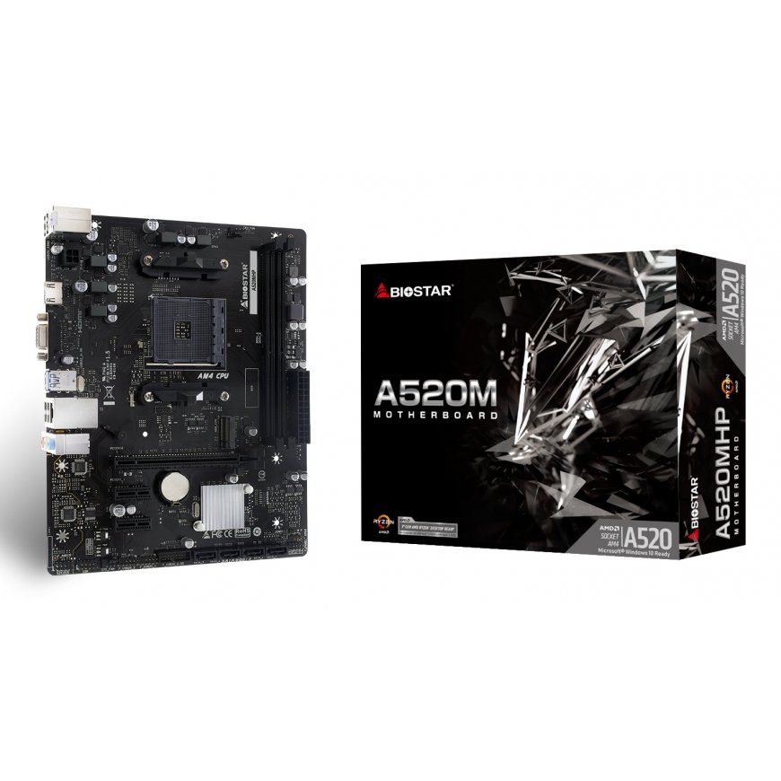 Biostar A520MHP mātes plate AMD A520
