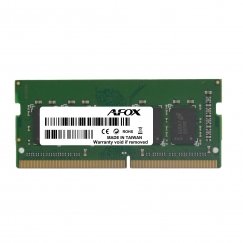 AFOX AFSD38BK1L atmiņas modulis 8 GB 1 x 8 GB DDR3L 204-pin SO-DIMM