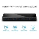 TP-Link UH700 interfeisa centrmezgls USB 3.2 Gen 1 (3.1 Gen 1) Micro-B 5000 Mbit/s Melns TP-Link UH700 interfeisa centrmezgls USB 3.2 Gen 1 (3.1 Gen 1) Micro-B 5000 Mbit/s Melns