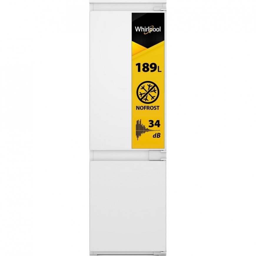 Whirlpool WHC18D031A1 Iebūvēts 268 L Balts