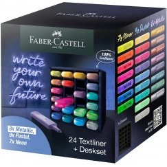 Faber-Castell 254602 marker 24 tk Peitli otsak Mitmevärviline