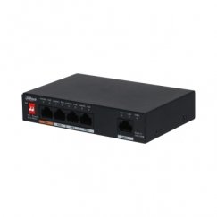 Dahua Technology PoE PFS3005-4ET-60 Ne-valdomas L2 Gigabit Ethernet (10/100/1000) Maitinimas per Eternetą (PoE) Juoda