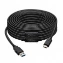 Microconnect USB3.1CA10AMP USB-kaapeli USB 3.2 Gen 1 (3.1 Gen 1) 10 m USB C USB A musta Microconnect USB3.1CA10AMP USB-kaapeli USB 3.2 Gen 1 (3.1 Gen 1) 10 m USB C USB A musta