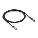 Satechi USB4 V2 Pro Cable USB cable USB4 Gen 4x2 1.2 m USB C Silver, Black Satechi USB4 V2 Pro Cable USB cable USB4 Gen 4x2 1.2 m USB C Silver, Black