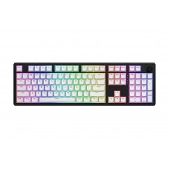 HATOR Skyfall Wireless 100 klaviatuur Mängimine USB + RF Wireless + Bluetooth QWERTY Ameerika inglise keel Must, Valge