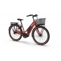 Helkama e-Aino 5-v elektrinis dviratis, S 48 cm, raudona Helkama e-Aino 5-v elektrinis dviratis, S 48 cm, raudona