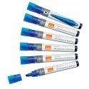 Nobo Liquid Ink Whiteboard Pens Chisel Tip 10 Pack