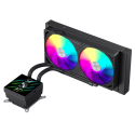 Gamemax CPU Liquid Cooler | GLACIER 240 LCD BK | Gamemax CPU Liquid Cooler | GLACIER 240 LCD BK |
