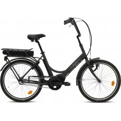 Helkama e-jopo elektriline jalgratas, 24", 3-käiguline, must