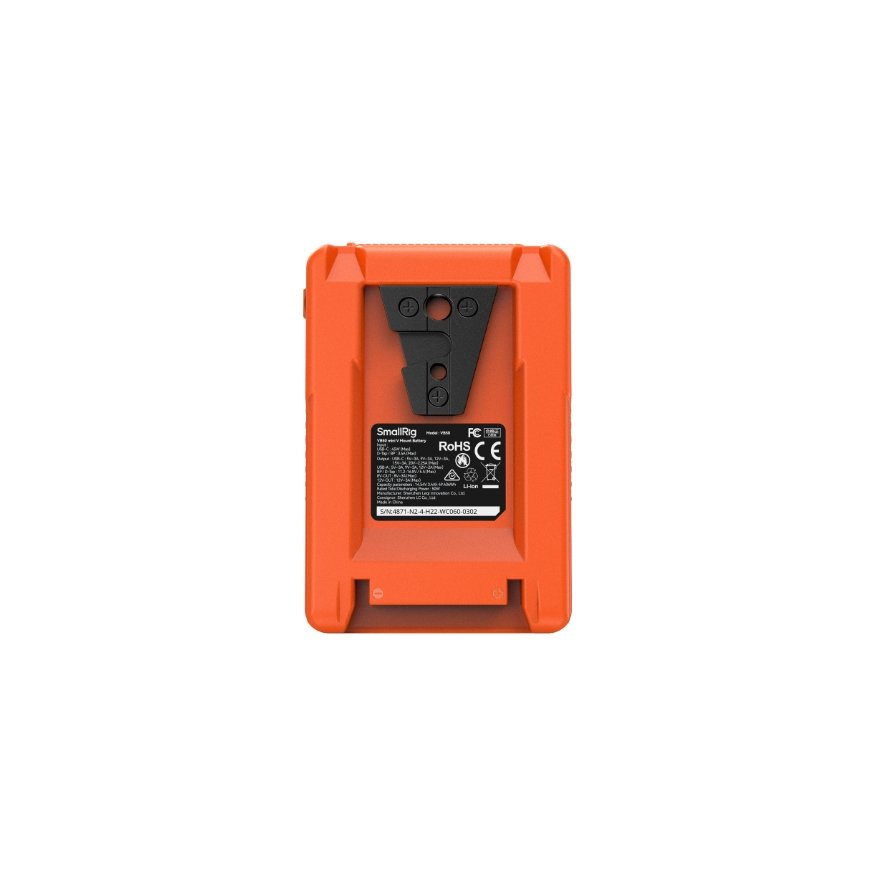 SmallRig VB50 mini V 3400 mAh Oranssi – 4