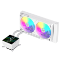 Gamemax CPU Liquid Cooler | GLACIER 240 LCD WH | Gamemax CPU Liquid Cooler | GLACIER 240 LCD WH |