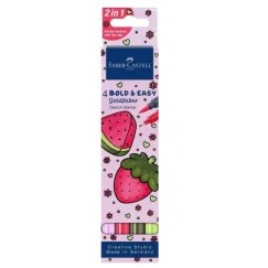 Faber-Castell 164816 tussi 4 kpl Vihreä, Lila, Vaaleanpunainen, Keltainen