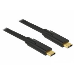 DeLOCK 83868 USB-kaabel USB 2.0 4 m USB C Must