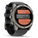 Garmin fēnix 8 Pro 3,56 cm (1.4") AMOLED 51 mm Digitāls 454 x 454 pikseļi Skārienjūtīgais ekrāns Gra Garmin fēnix 8 Pro 3,56 cm (1.4") AMOLED 51 mm Digitāls 454 x 454 pikseļi Skārienjūtīgais ekrāns Gra