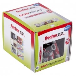 Fischer DUOPOWER 10 x 80 25 шт 80 mm