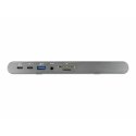 DeLOCK 87772 dokstacija Vadu Thunderbolt 3 Pelēks DeLOCK 87772 dokstacija Vadu Thunderbolt 3 Pelēks