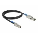 DeLOCK 83734 Serial Attached SCSI (SAS) cable 1 m Black DeLOCK 83734 Serial Attached SCSI (SAS) cable 1 m Black