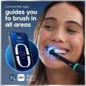 Oral-B iO6 elektriskā zobu birste, melna un rozā + ceļojuma futrālis