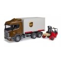 BRUDER SCANIA Super 560R UPS Logistics Truck BRUDER SCANIA Super 560R UPS Logistics Truck