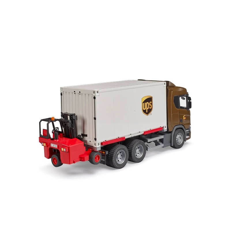 BRUDER SCANIA Super 560R UPS Logistics Truck – 3