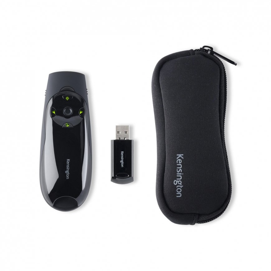 Kensington Presenter Expert belaidis valdymo pultas pristatymams RF Juoda – 3