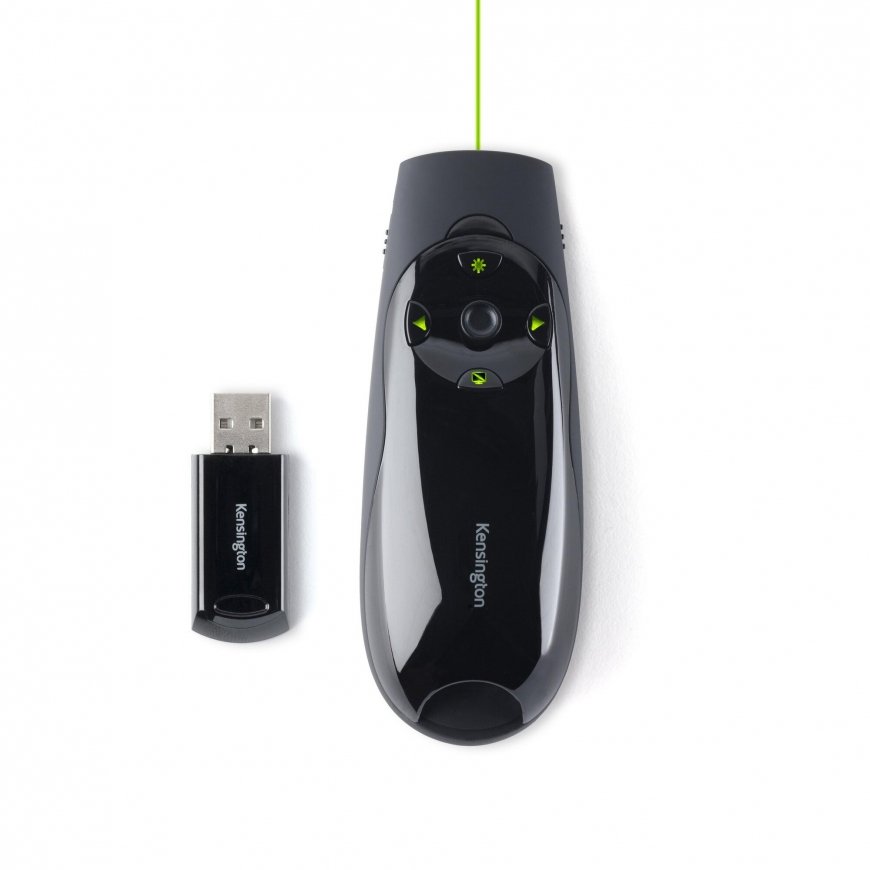 Kensington Presenter Expert belaidis valdymo pultas pristatymams RF Juoda – 4