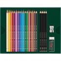 Faber-Castell Polychromos & Pitt Graphite Matt Set Mitmevärviline 21 tk Faber-Castell Polychromos & Pitt Graphite Matt Set Mitmevärviline 21 tk